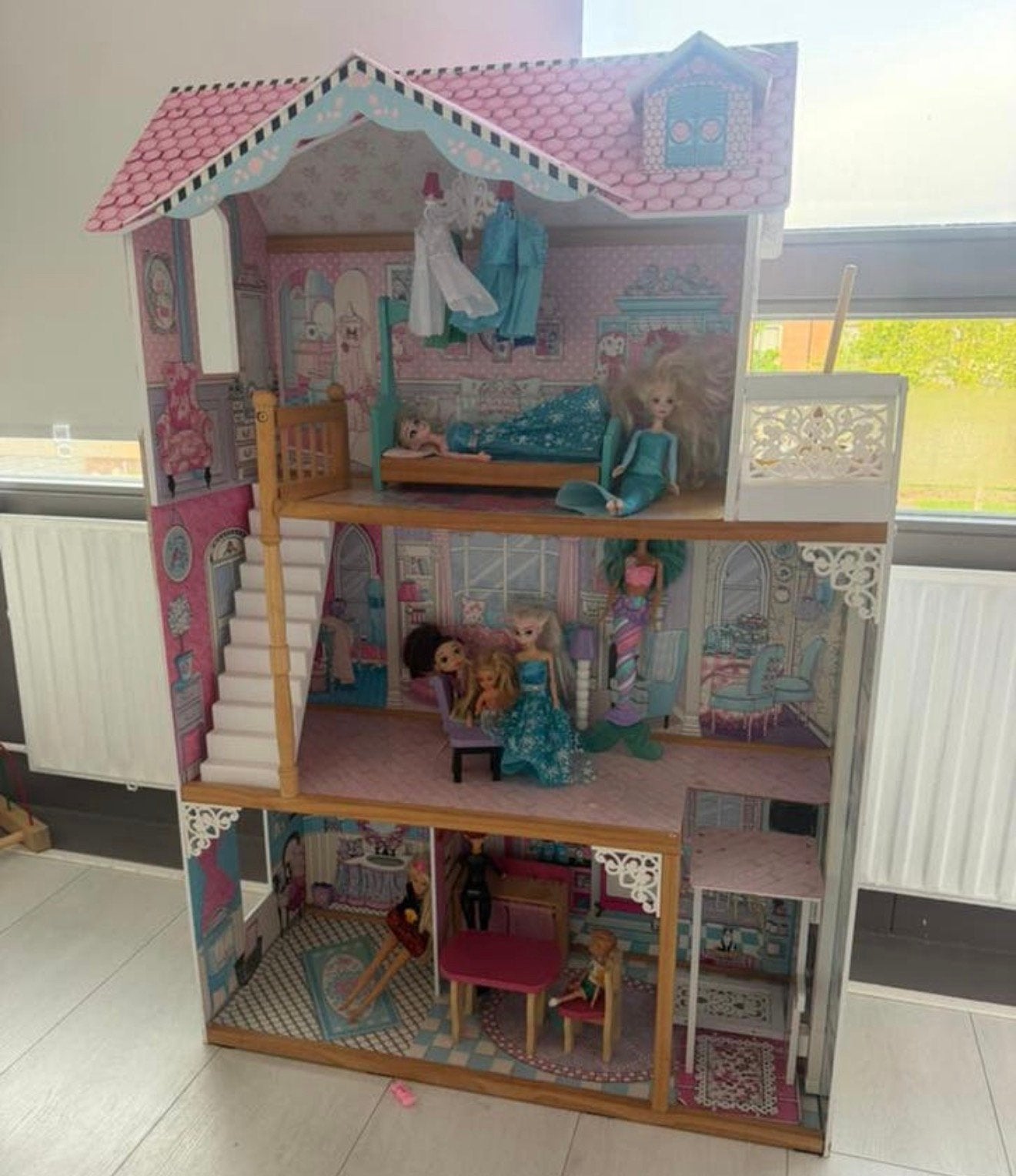 Barby huis, Ophalen, Zo goed als nieuw, Poppenhuis