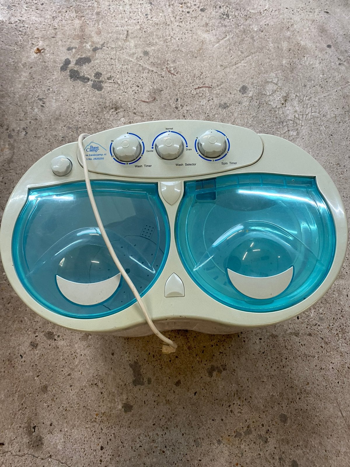 Campingwasmachine centrifuge wasmachine caravan tent tuin, Witgoed en Apparatuur, Persoonlijke-verzorgingsapparatuur, Zo goed als nieuw