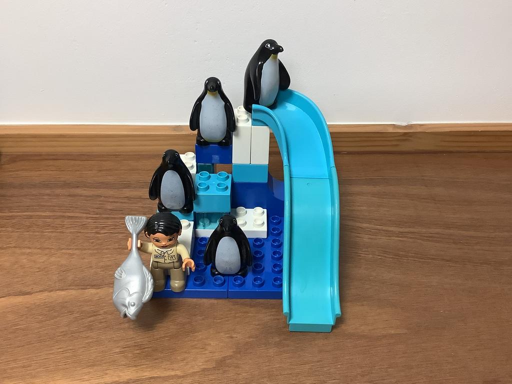 Duplo pinguin verblijf met verzorger, Kinderen en Baby's, Speelgoed | Duplo en Lego, Ophalen of Verzenden, Gebruikt, Complete set