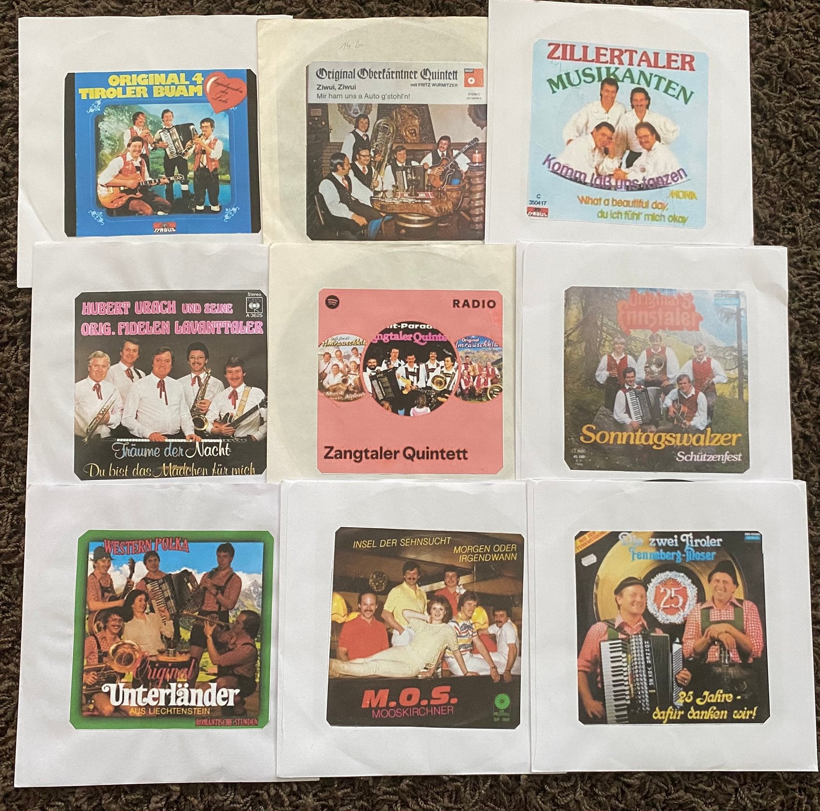 25 singeltjes  , veel gebruikt., Ophalen of Verzenden, Gebruikt, 7 inch, Levenslied of Smartlap