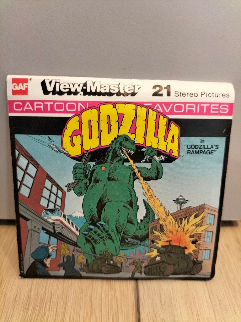Viewmaster Godzilla - 1978, Verzamelen, Ophalen of Verzenden, Gebruikt