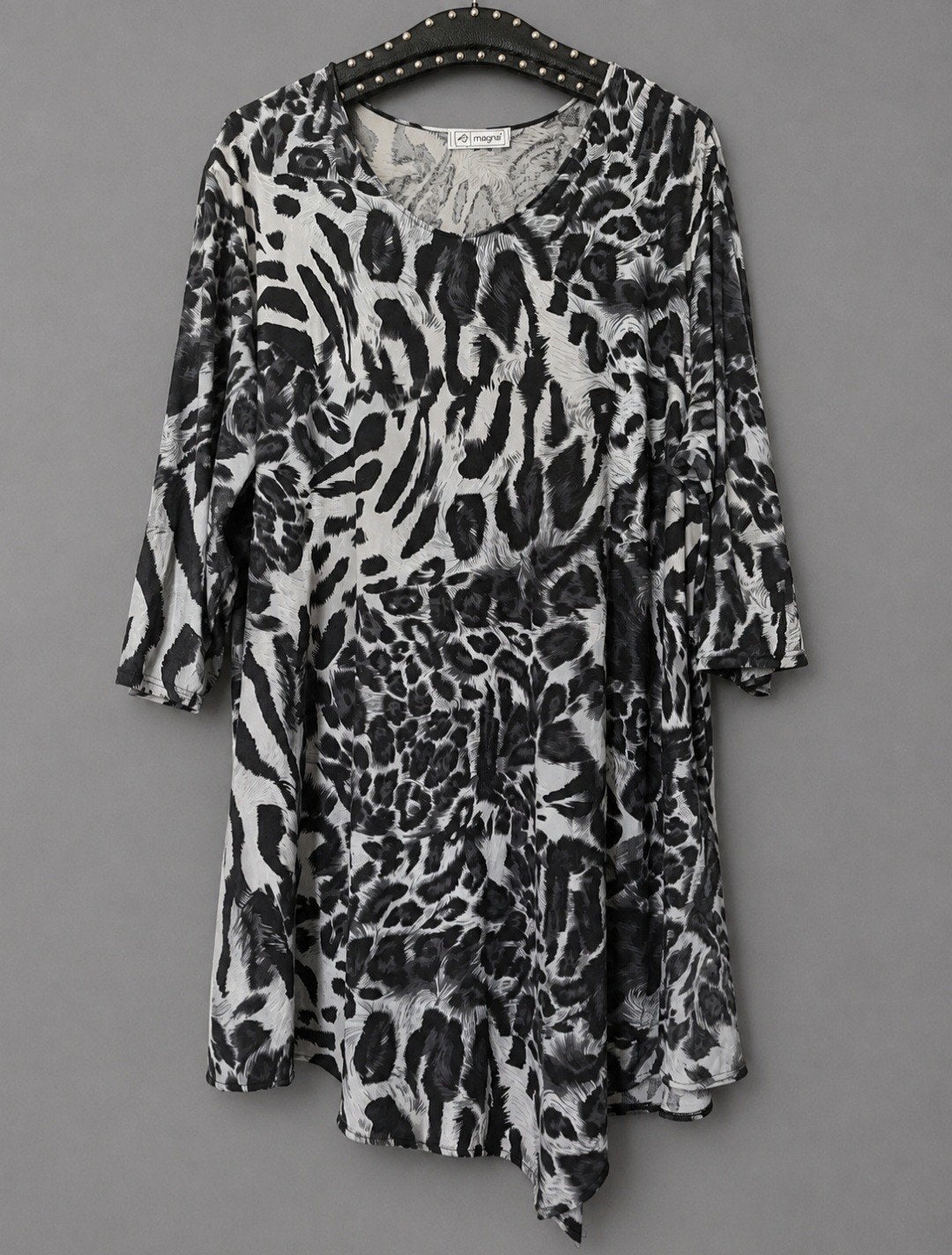 Magna Tuniek met Luipaardprint  56-58, Kleding | Dames, Magna, Ophalen of Verzenden, Zo goed als nieuw, Blouse of Tuniek