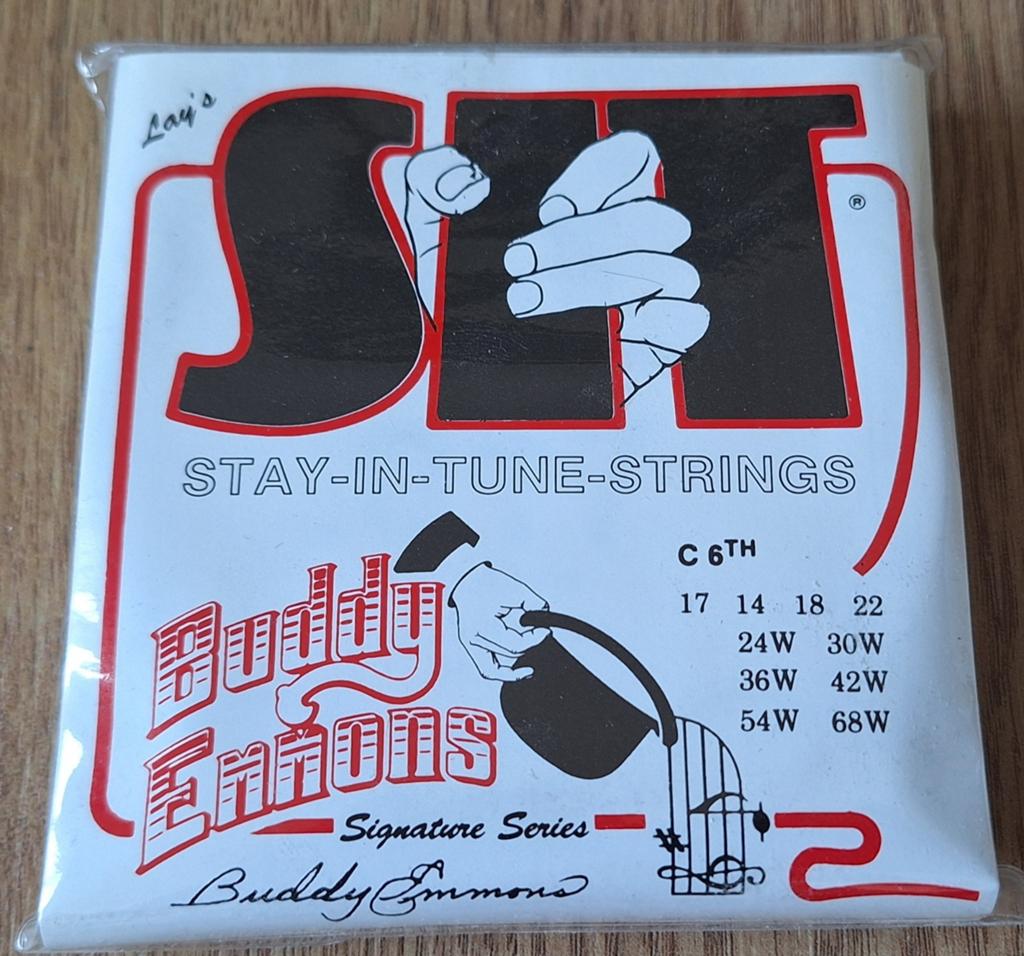 Buddy Emmons Pedal steel snaren en andere, SIt, Nieuw, Ophalen of Verzenden, SIT
