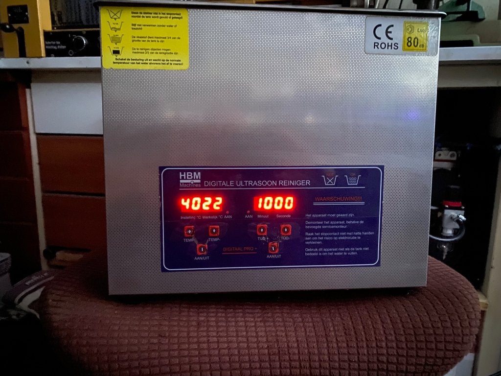 HBM Ultrasoonreiniger 10 Liter – Uitstekende Staat!, Ophalen of Verzenden, Gebruikt, Overige typen