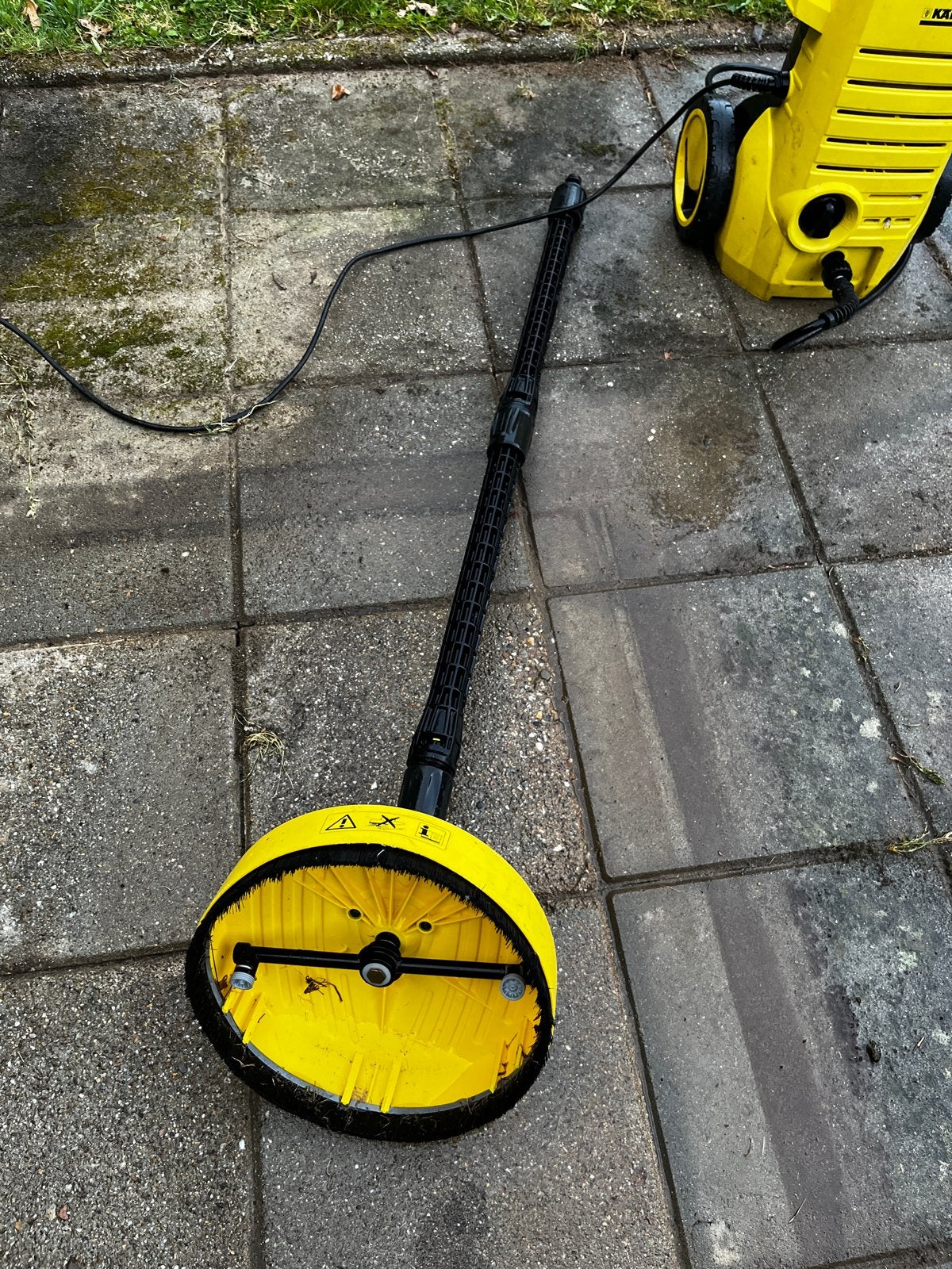 Kärcher K2.38M hogedrukreiniger met terrasreiniger, Ophalen, Gebruikt, Elektrisch, Met autostop en -start