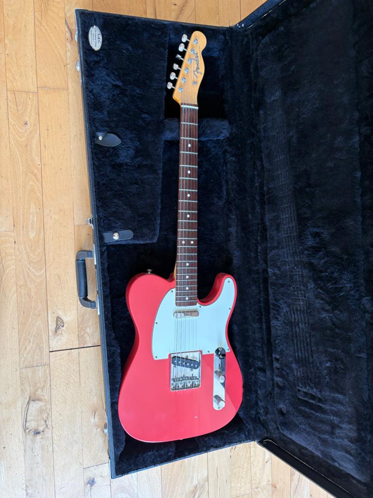 Fender Telecaster NOS 1963  Custom Shop CS 2010, Muziek en Instrumenten, Ophalen, Gebruikt, Solid body, Fender