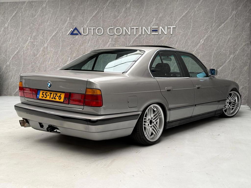 BMW 5-serie 525i / Automaat / Open Dak / Leder, Auto's, Automaat, Achterwielaandrijving, Gebruikt, Zwart