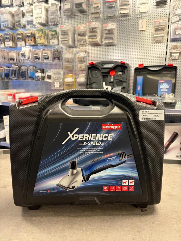 Heiniger Xperience 2-Speed Veeschaar / Paardenscheermachine, Ophalen of Verzenden, Nieuw
