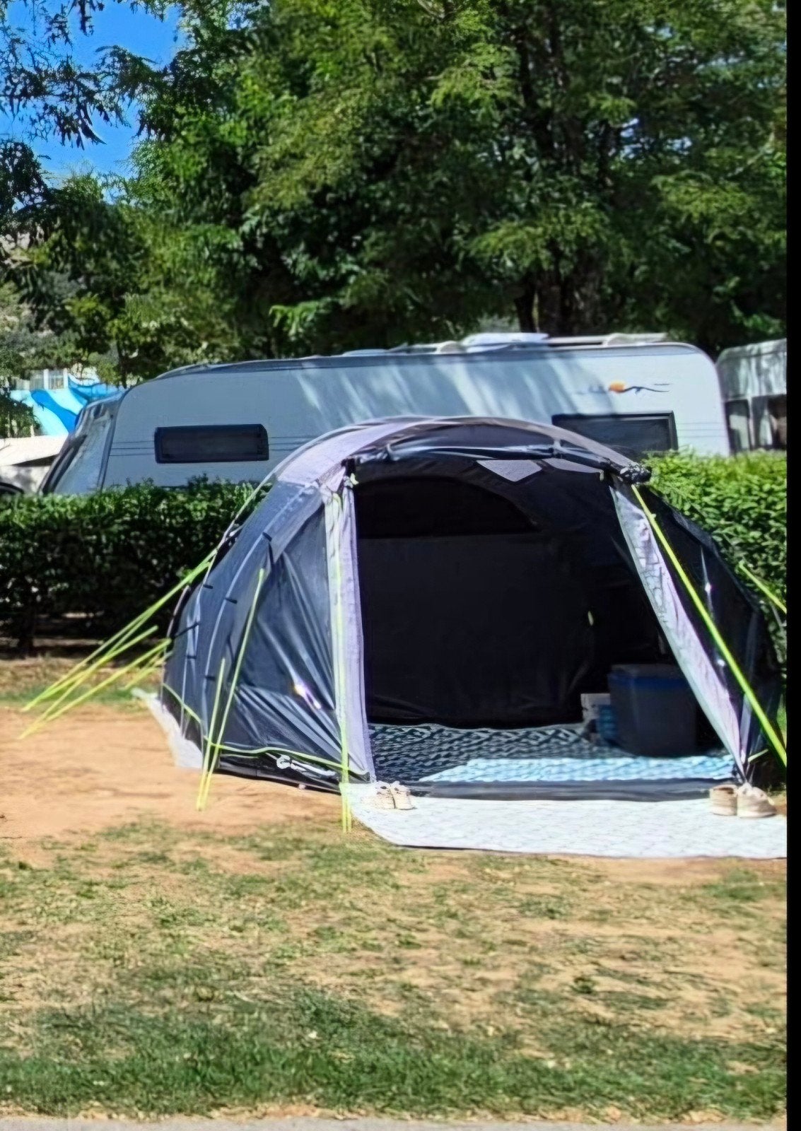 Tent Outwell Dash 4, Ophalen, Zo goed als nieuw, Tot en met 4