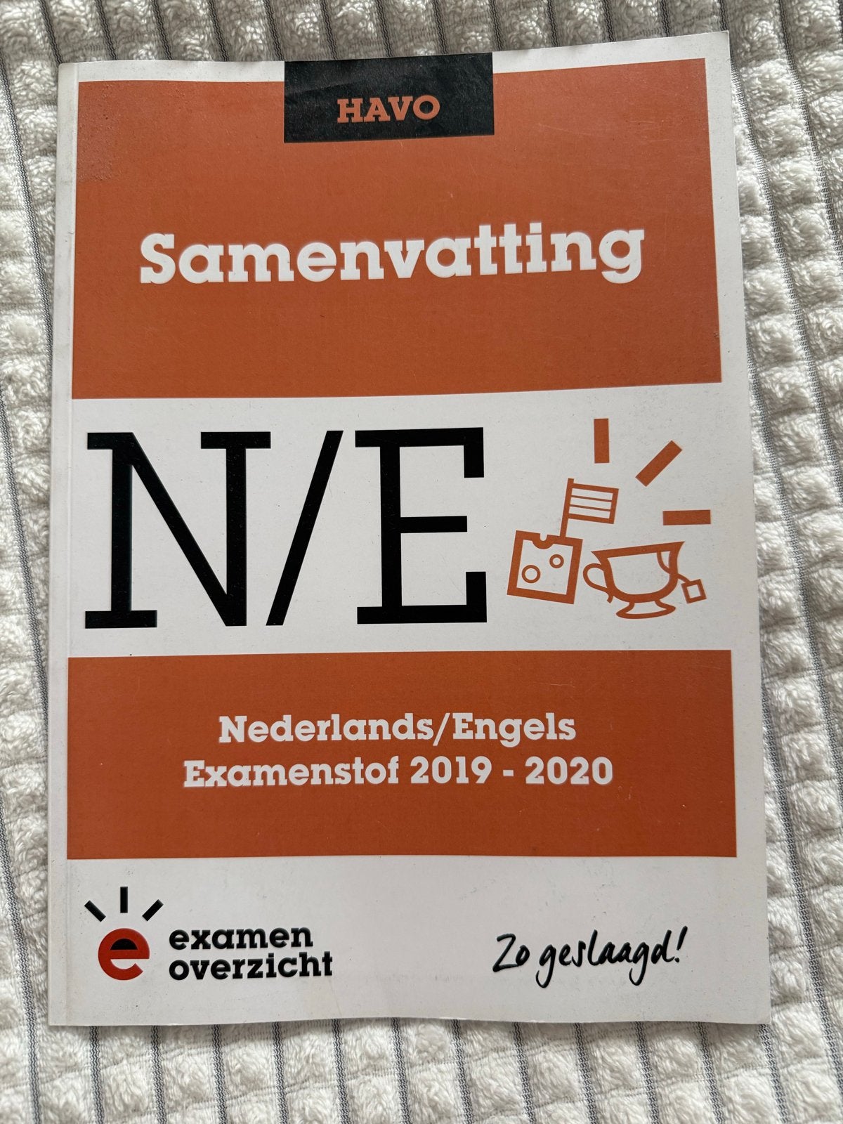 Samenvatting N/E Nederlands/Engels Examenstof 2019-2020 HAVO, Boeken, Ophalen of Verzenden, Zo goed als nieuw, HAVO, Nederlands