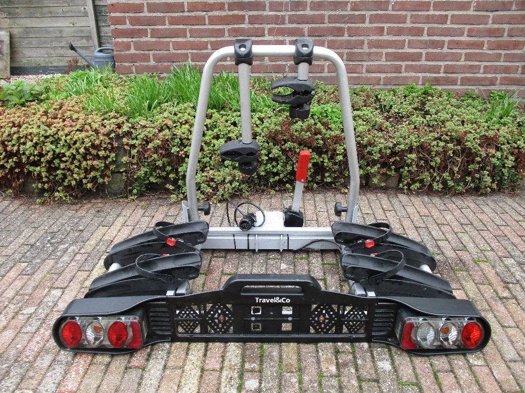 ANWB Travel&Co Fietsendrager voor 2 fietsen ook E-bike's, Ophalen, Zo goed als nieuw, Brede banden, 2 fietsen