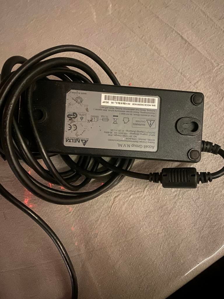 Sparta oplader 41,2 volt 2 amp., Fietsen en Brommers, Fietsonderdelen, Ophalen, Gebruikt