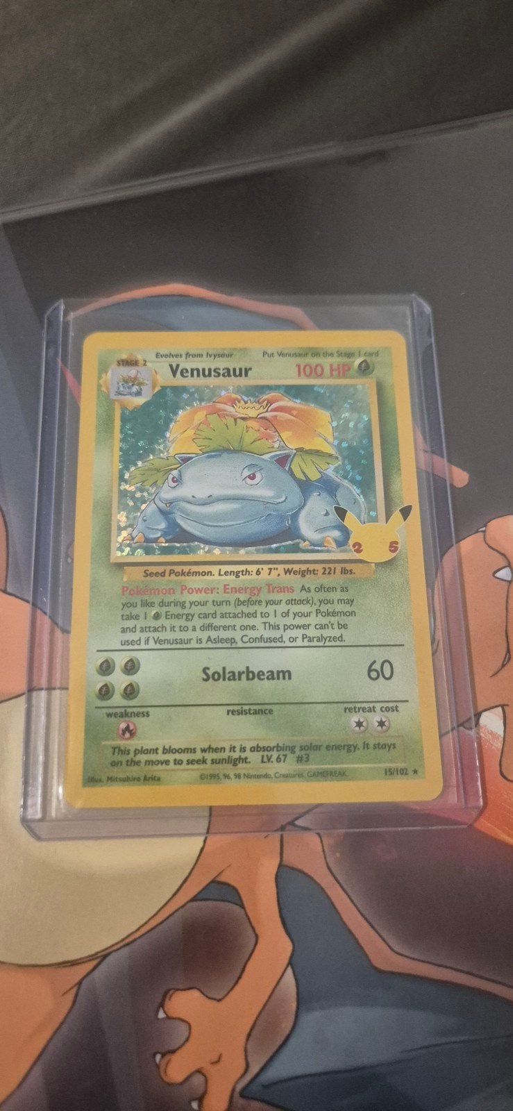 venusaur 25 year, Ophalen