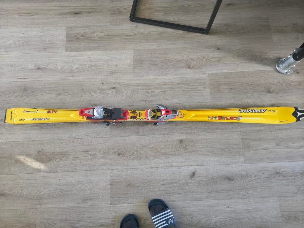 Atomic Carve Ski's 170cm - Oude bindingen, Ophalen, 160 tot 180 cm, Gebruikt, Carve
