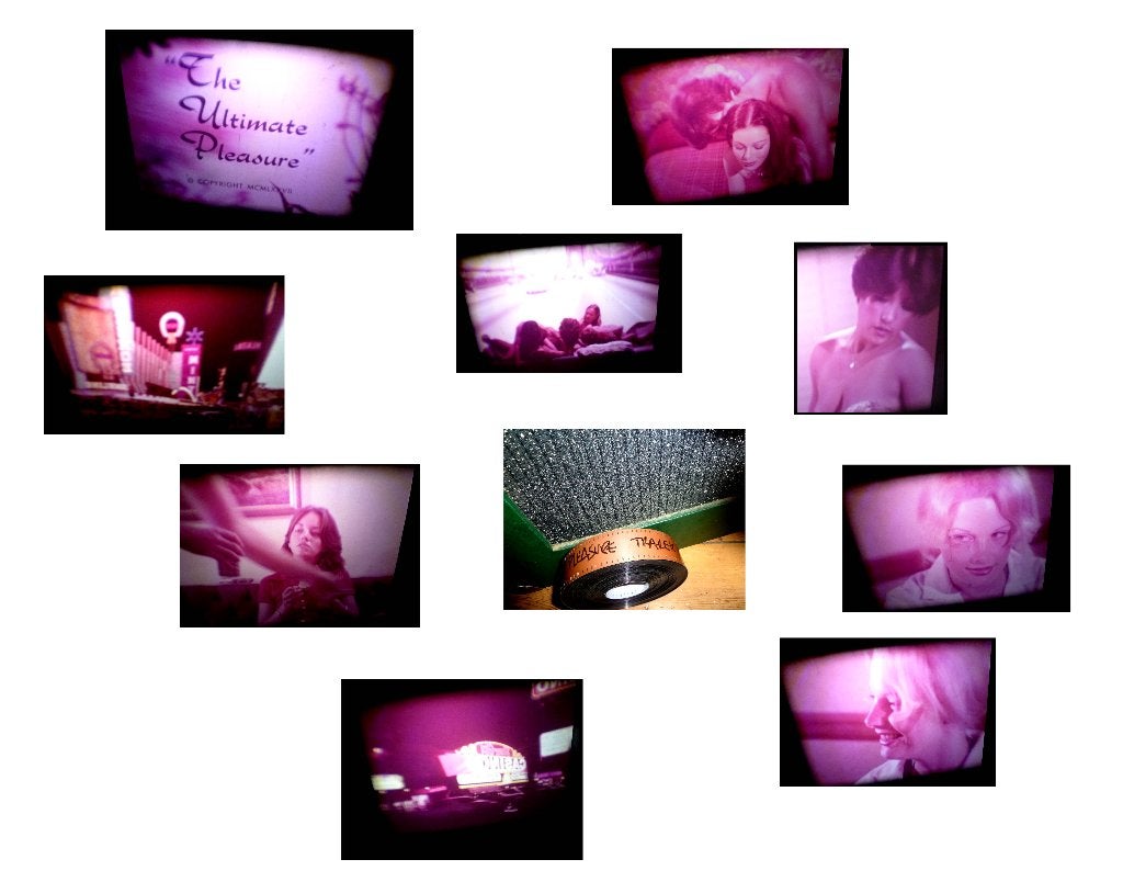 35mm film - X - Trailer - Ultimate Pleasure - 1977- rood -, Audio, Tv en Foto, Filmrollen, Ophalen of Verzenden, 35mm film