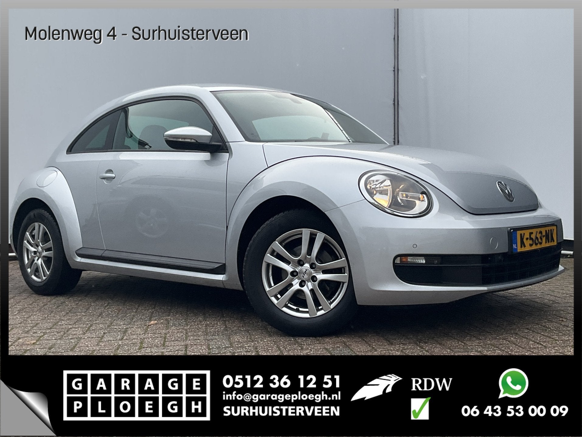 Volkswagen Beetle 1.2 TSI Stoelverw Cruise PDC Clima Volledi, Voorwielaandrijving, Euro 5, Gebruikt, Beetle (Kever)