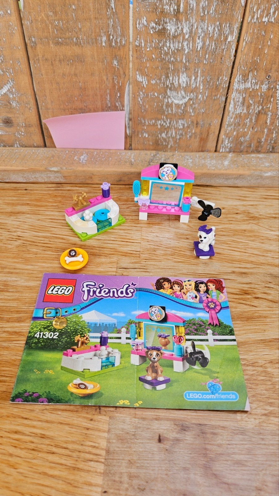Lego Friends 41302 Puppy verzorgplek, Gebruikt, Lego, Friends, Ophalen of Verzenden