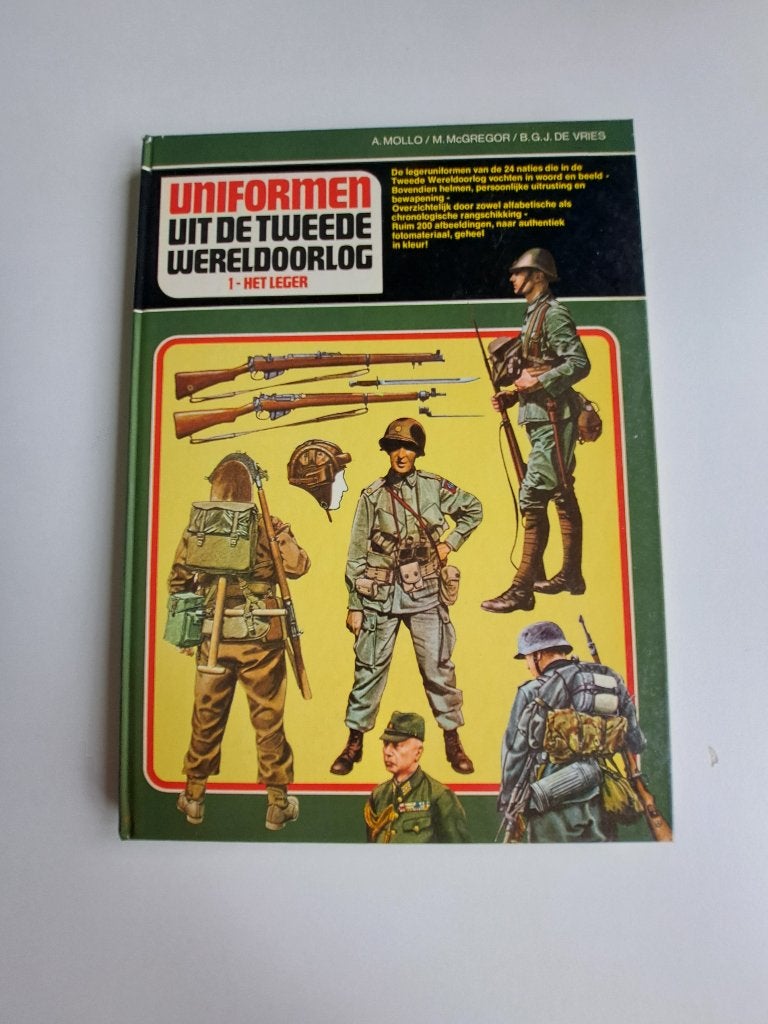 Uniformen uit de Tweede Wereldoorlog 1 - Het leger, Ophalen of Verzenden, Landmacht, Nederland, Boek of Tijdschrift