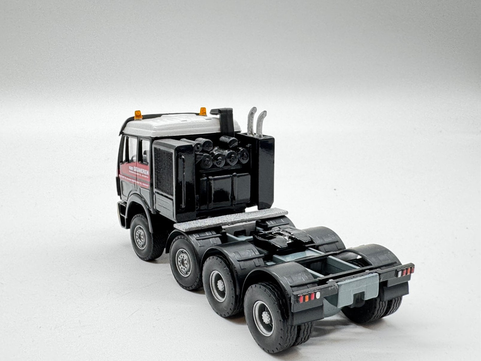 ZON MODEL MERCEDES SK 8x4 POWERLINER van SEUMEREN, Overige merken, ., Nieuw, Ophalen of Verzenden