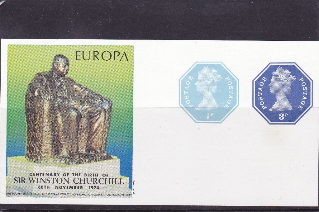 Engeland.GB. Europa Centenary/of Sir Winston Churchill 1974, Ophalen of Verzenden, Postfris