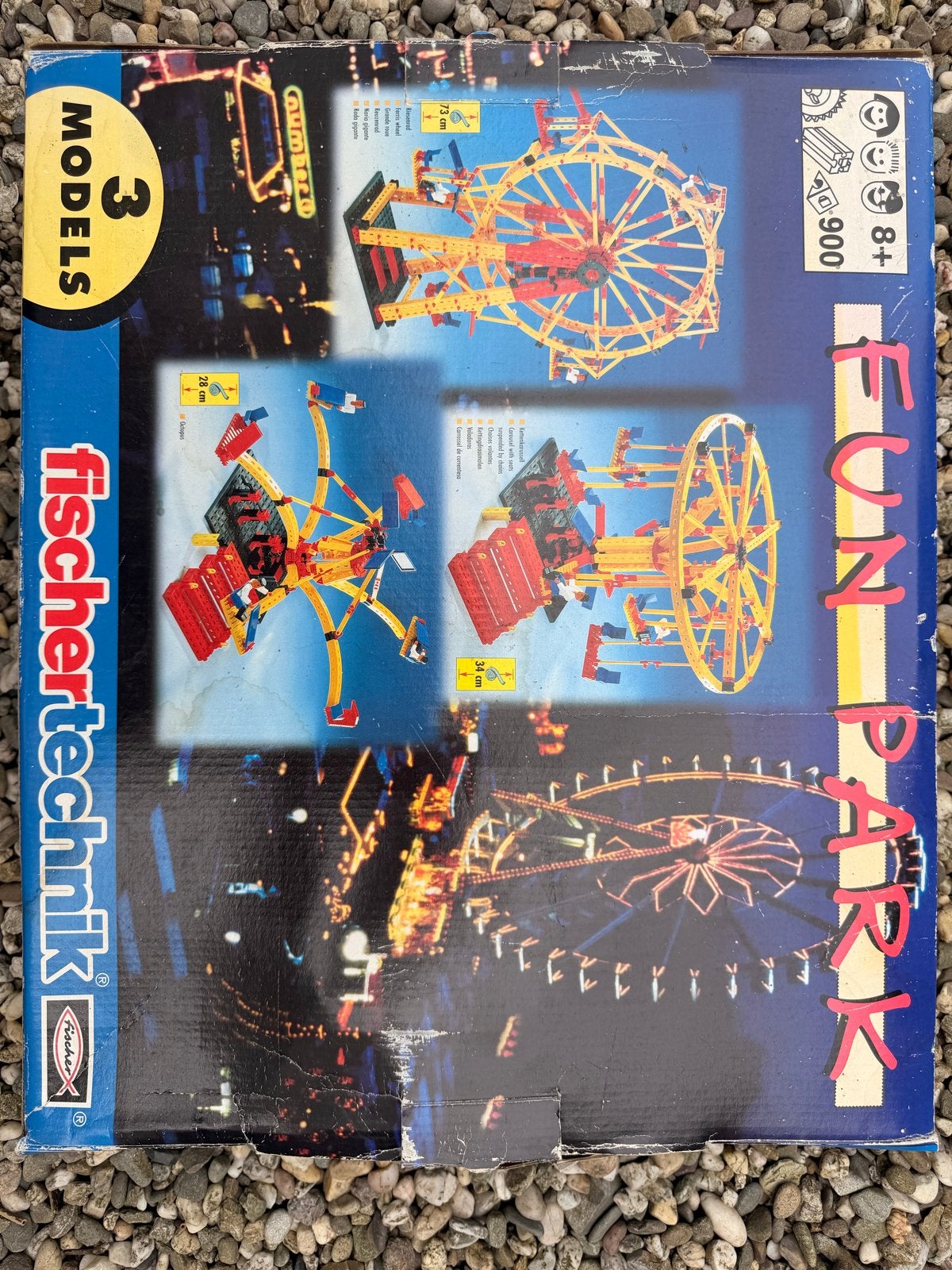 Fischer Technik: Retro Bouwsets, Kraan, Funpark & Meer, Ophalen, Gebruikt, Jongen of Meisje