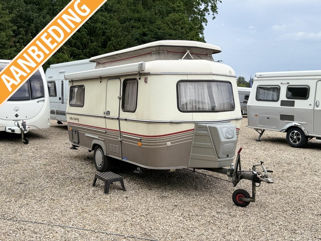 Eriba Touring Troll 540 AKTIE PRIJS fietsenrek, luifel, Bedrijf, Eriba, Overige typen, Treinzit