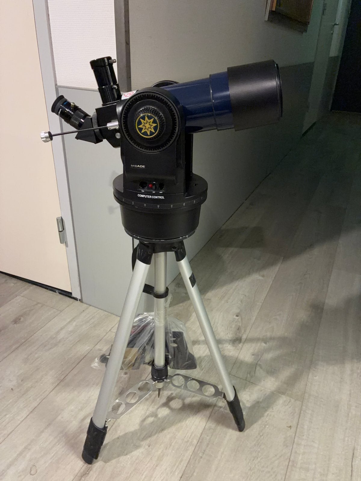 Meade ETX Telescoop, AutoStar Computer Control & Accessoires, Audio, Tv en Foto, Ophalen, Zo goed als nieuw, Minder dan 80 mm