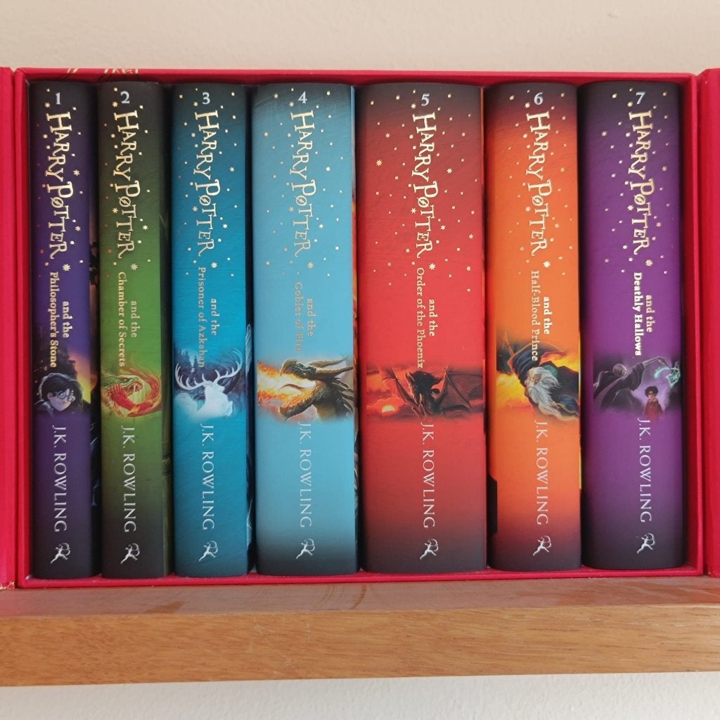 Harry Potter boxset 1-7 (Engels) – Complete Collection, Boeken, Ophalen of Verzenden