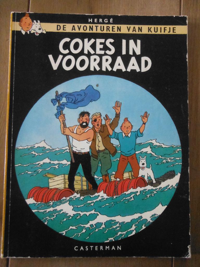 Kuifje 3 X, Meerdere stripboeken, Ophalen of Verzenden, Gelezen