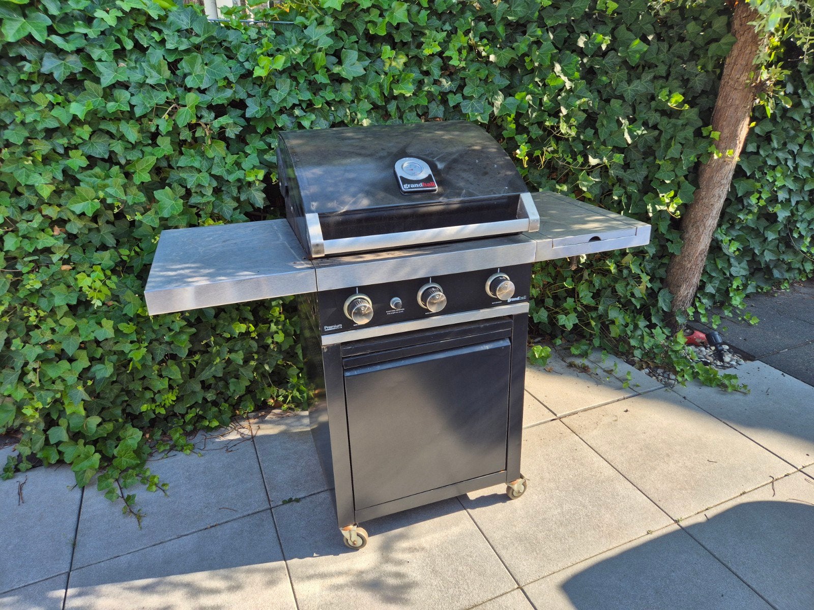 Grandhall gasbarbecue met 3 branders, Ophalen, Gebruikt, Grandhall