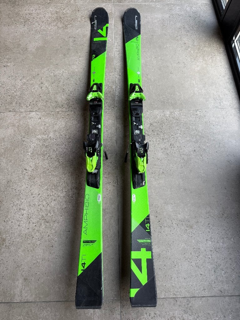 Elan Amphibio 14 Ti Fusion 172 cm + ELX 11 bindingen, Overige merken, 160 tot 180 cm, Gebruikt, Ophalen of Verzenden