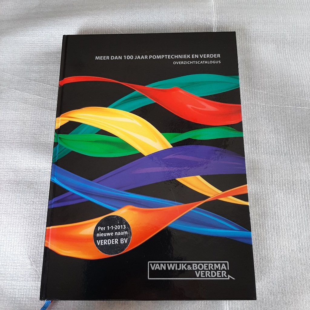 Meer dan 100 jaar pomptechniek  van Wijk & Boerma  Verder, Boeken, Ophalen, Zo goed als nieuw