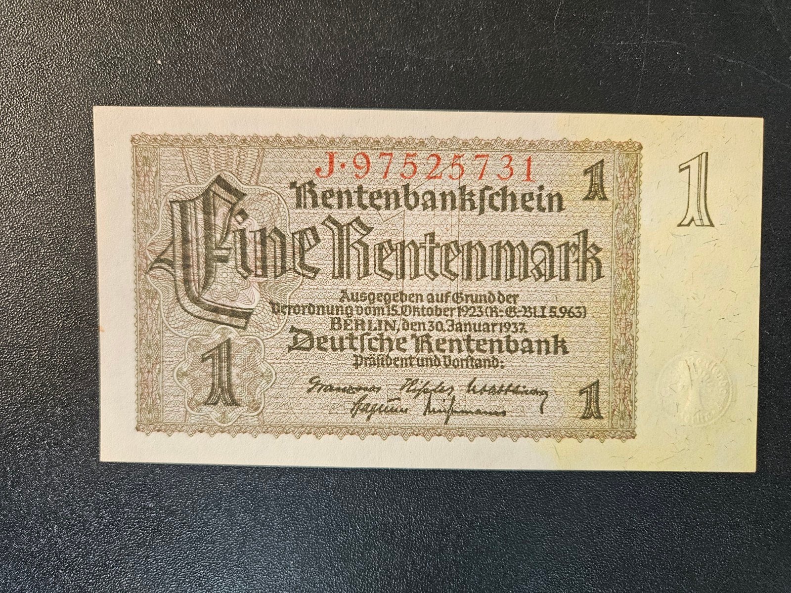 Duitsland pick 173b 1937 UNC, Verzenden, Duitsland, Los biljet