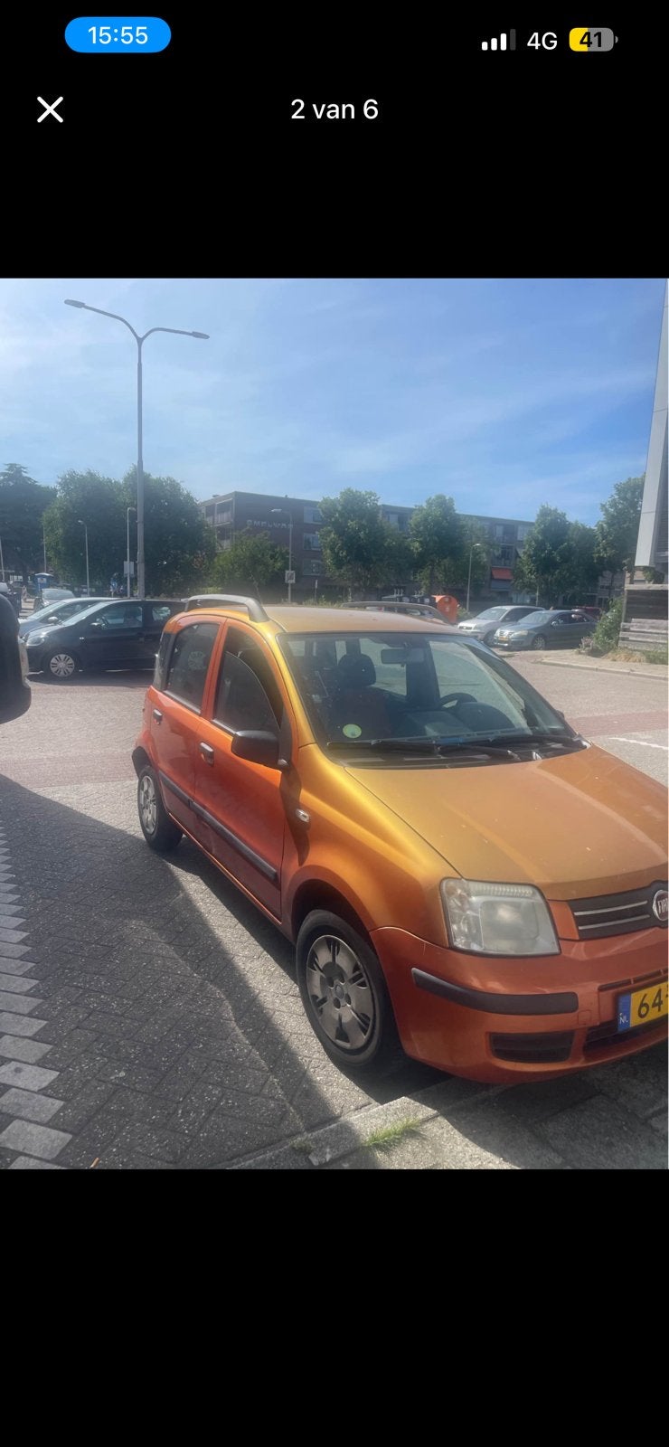 Tekoop fiat panda voor onderdelen!, Ophalen of Verzenden, Gebruikt