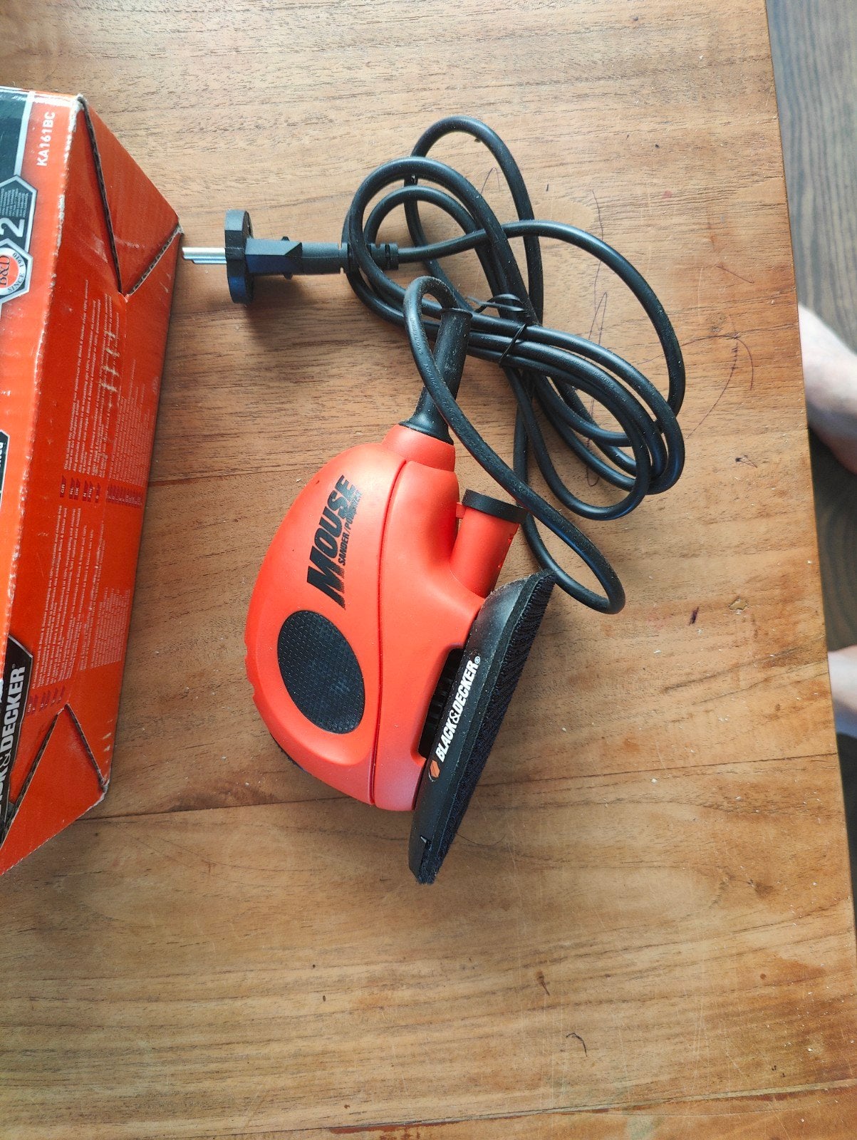 Black & Decker Mouse schuurmachine - Nieuw in doos, Ophalen of Verzenden, Nieuw, Minder dan 600 watt, Overige typen