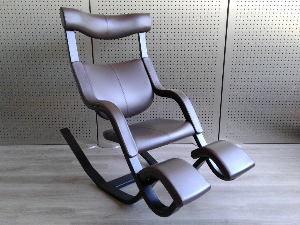Variér (Stokke) Gravity (Donkerbruin Leder), Heel Mooi!