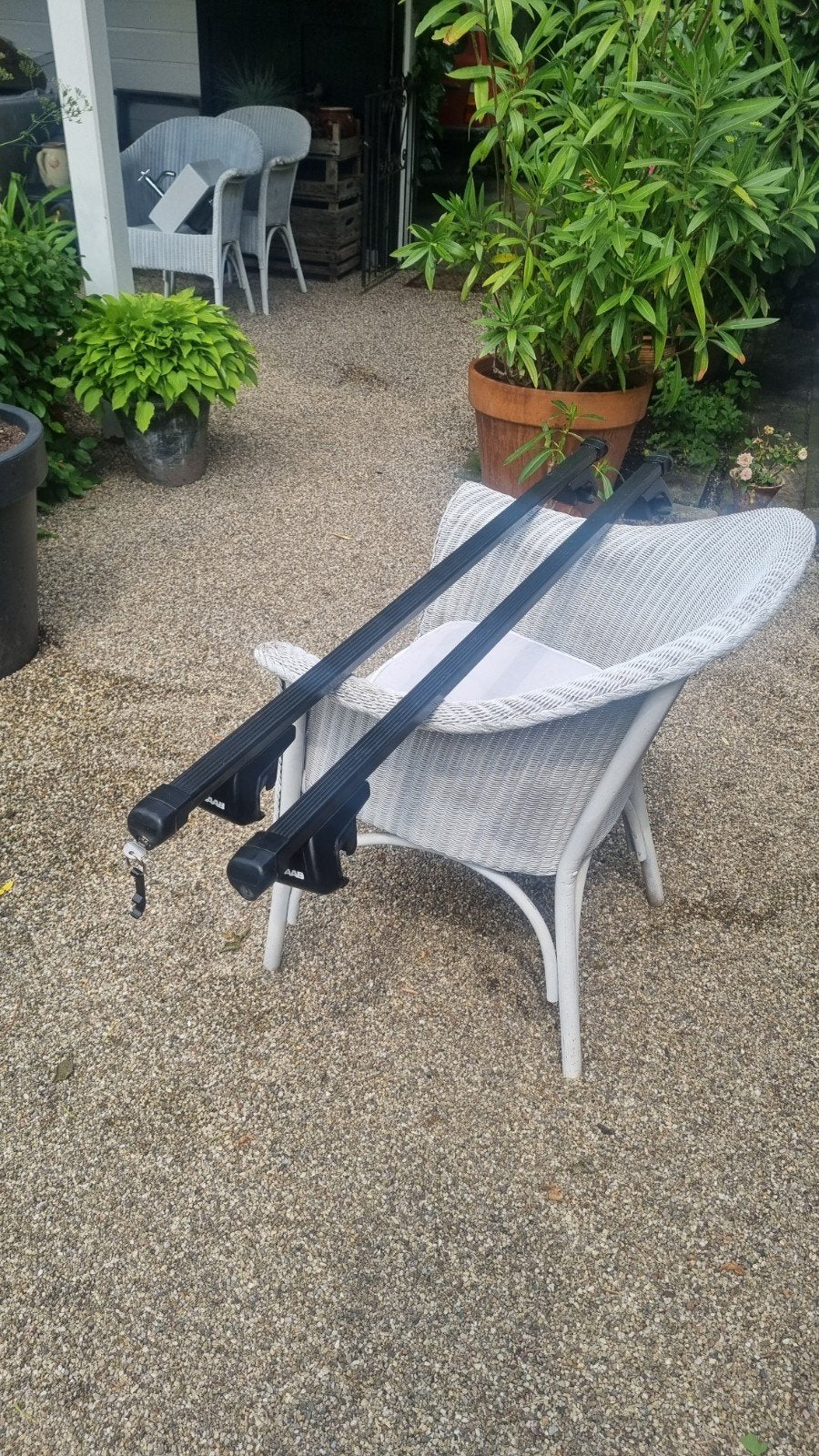 Saab dakdragers met slot, Auto diversen, Dakdragers, Gebruikt, Ophalen