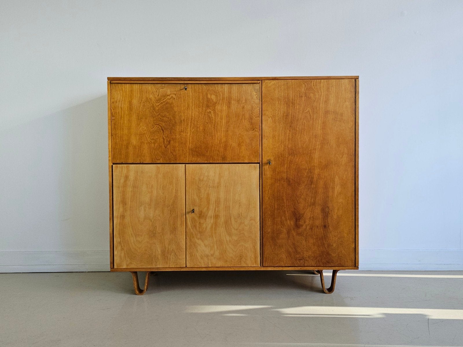 Vintage highboard buffetkast, Ophalen, Gebruikt, Gebruiksvoorwerp