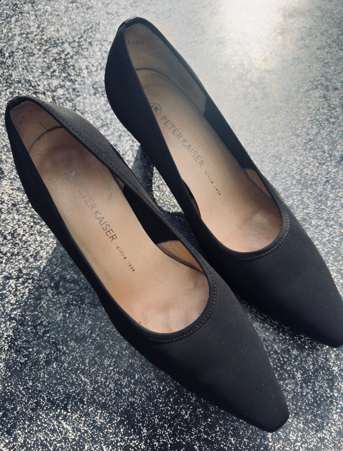 Peter Kaiser pumps - Maat 41, Ophalen of Verzenden, Gedragen, Zwart, Pumps