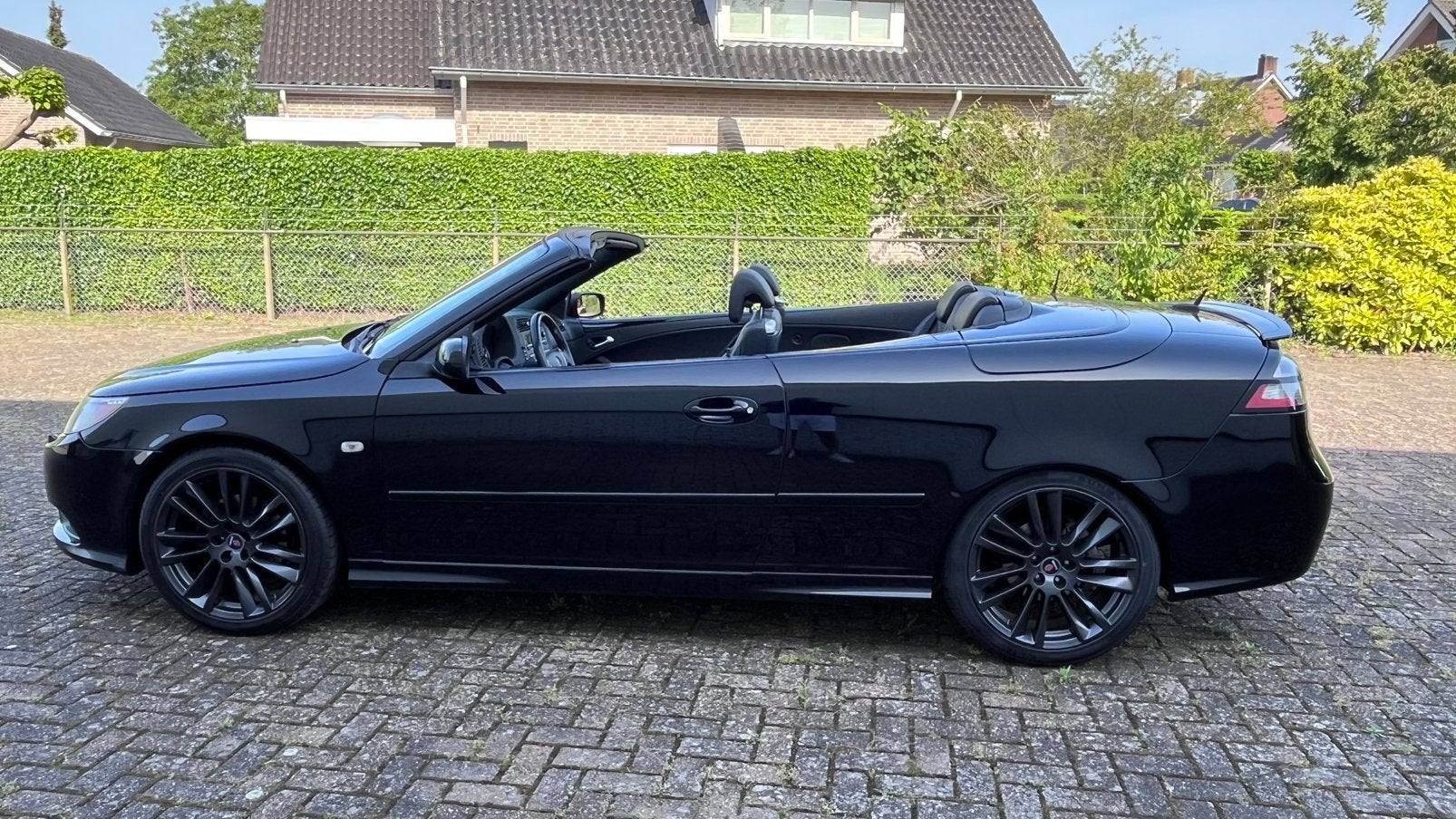 Saab 9-3 Cabrio 2.0T Hirsch, Automaat. 2008., Zwart, Overige kleuren, Cabriolet, Overige brandstoffen