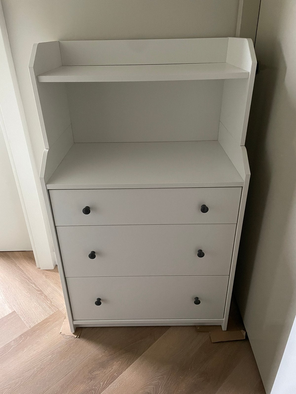 Hauga Ikea ladekast wit 3 lades