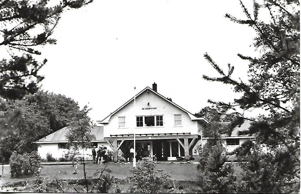 Roden- -Jeugdherberg De Zwerfsteen., Ophalen of Verzenden, 1960 tot 1980, Gelopen, Drenthe