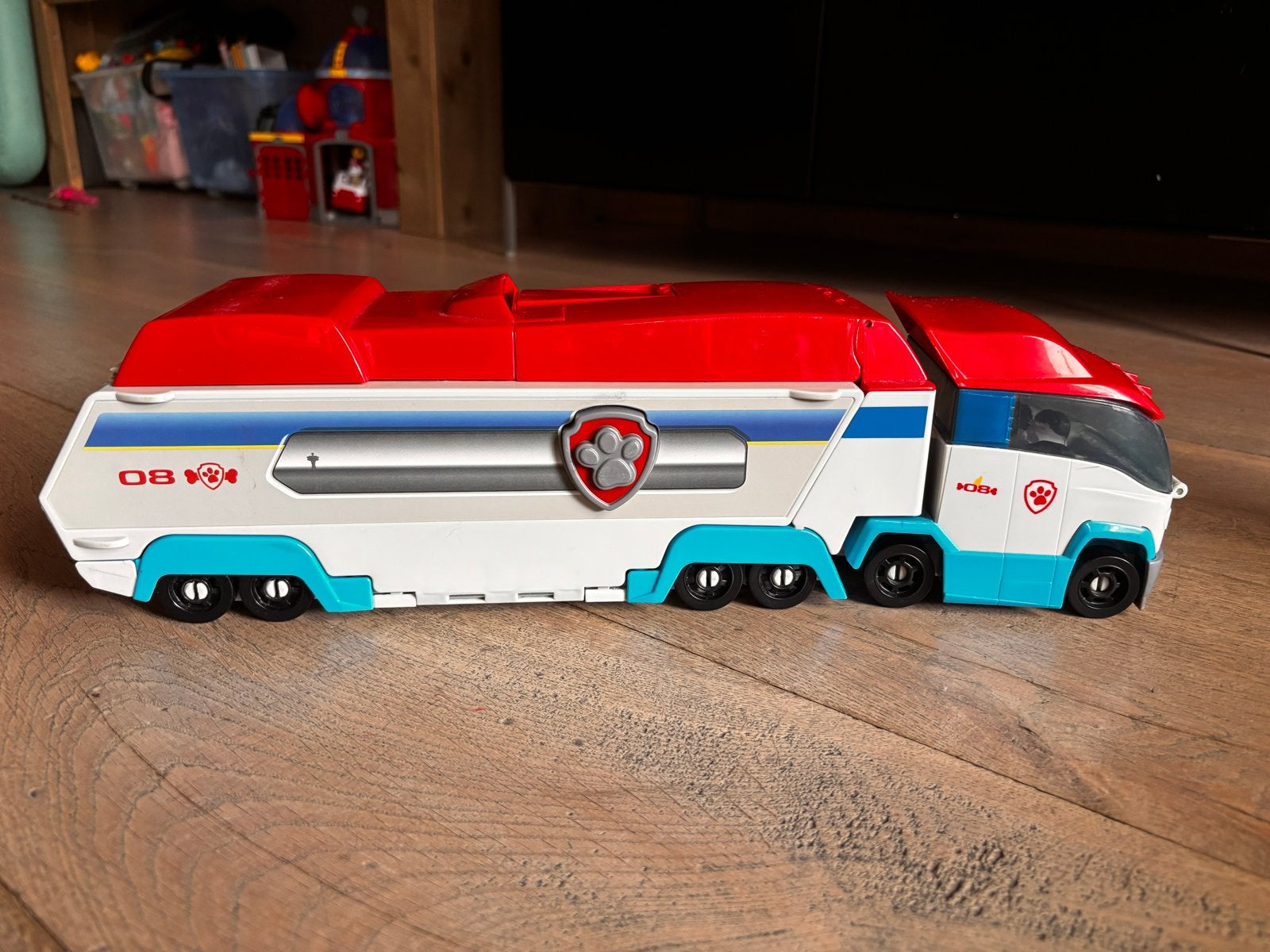 Paw Patrol Patroller Speelset - Uitklapbare Vrachtwagen, Ophalen, Gebruikt