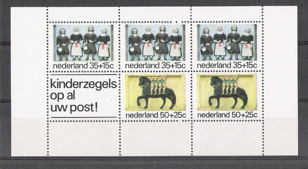 Blok 1083 postfris cw 3,50, Ophalen of Verzenden