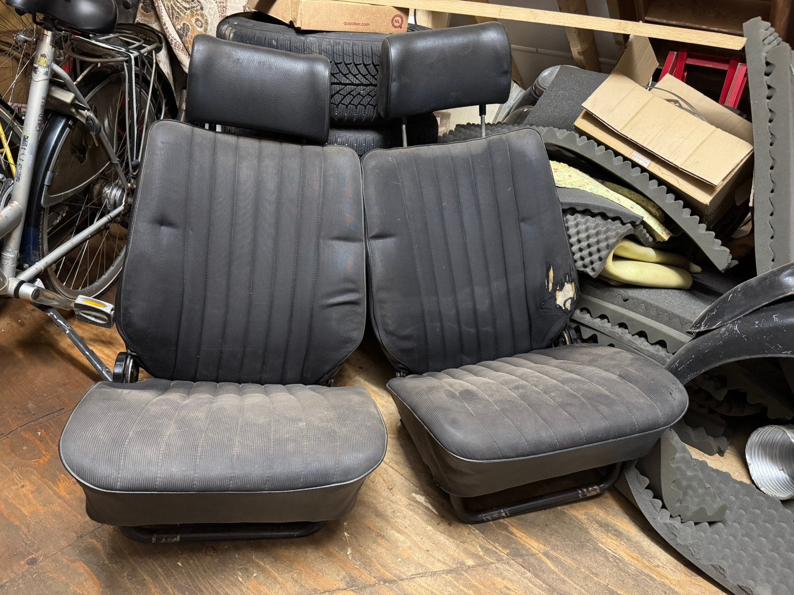 Opel Kadett C voorstoelen, Ophalen, Opel