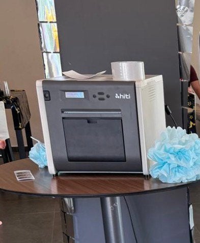 Hiti p525l, Computers en Software, Printers, Ophalen of Verzenden, Zo goed als nieuw, Overige technieken, Fotoprinter