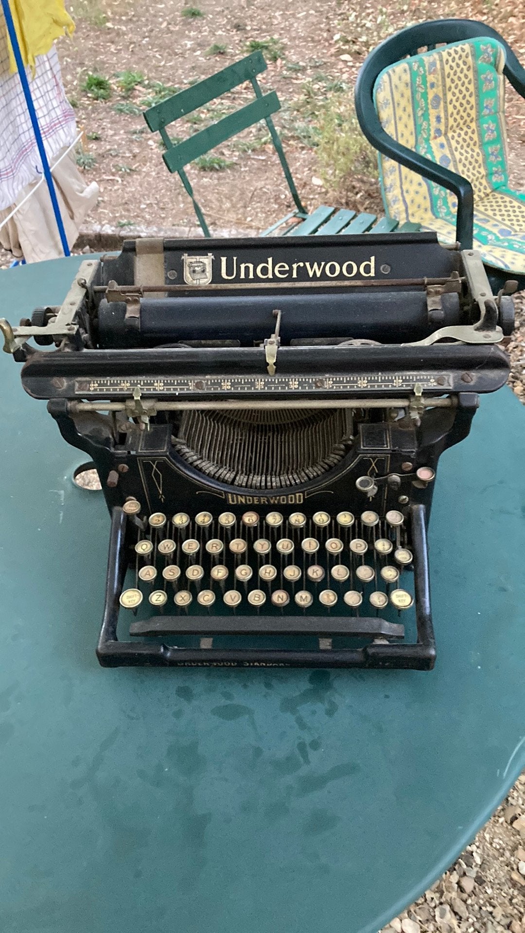 Underwood typemachine, Diversen, Typemachines, Ophalen, Gebruikt