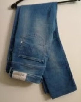 als nieuw The sherry Skinny GSUS jeans spijkerbroek W33 L32, Verzenden, Zo goed als nieuw, Blauw, W30 - W32 (confectie 38/40)
