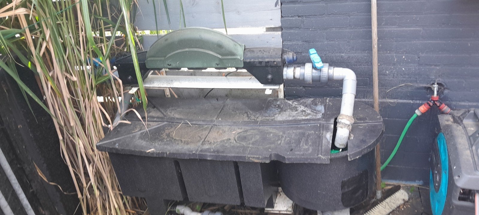 Te koop 4 kamerfilter met toebehoren, Ophalen, Gebruikt, Vijverpomp