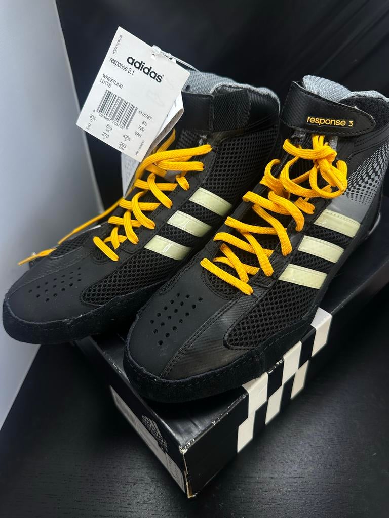 Nieuwe Adidas Response 3.1 worstelschoenen - Maat 42 2/3, Sport en Fitness, Vechtsporten en Zelfverdediging, S, Overige, Nieuw